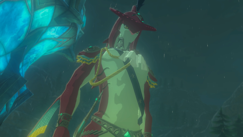 Prince Sidon screenshot from Breath of the Wild